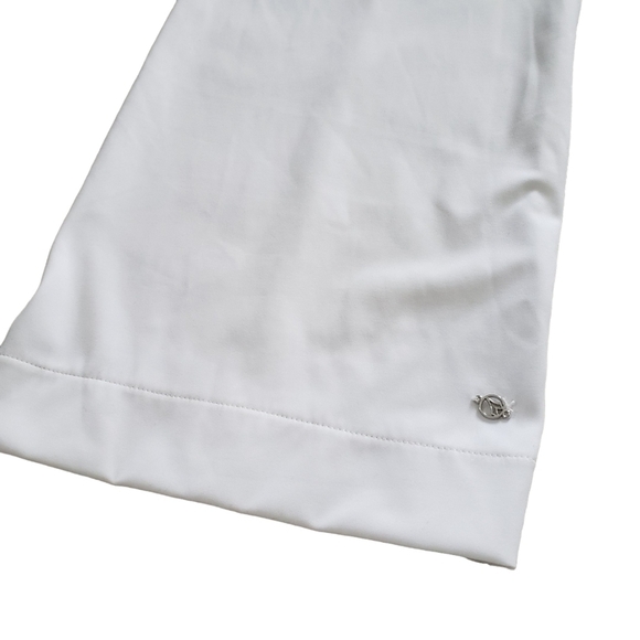 Diadora White Casual Sporty Stretchy Urban Ankle Pants - Picture 6 of 9